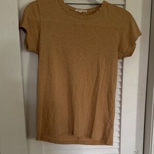 Rag & Bone Tan Short Sleeve Tee